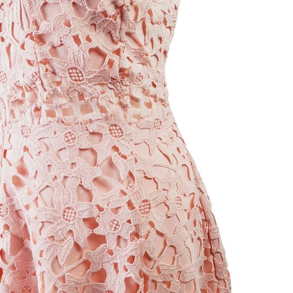 Lovers + Friends Bellini LaceDress in Veiled Rose, Sz S - Picture 10 of 12